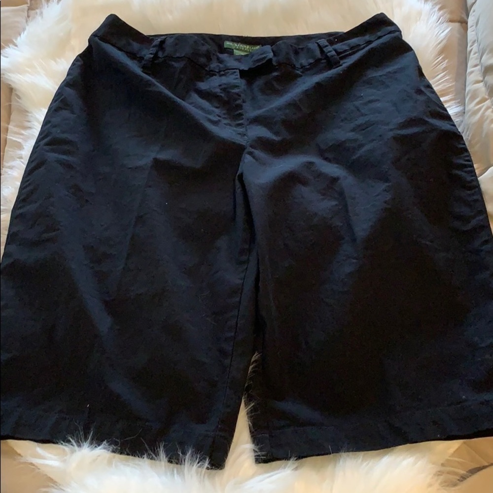 Women’s Mountain Lake Casual Black Dress Shorts 14​​​​​​​​​​​​​​​​​​​​